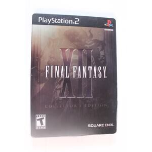 Final Fantasy XII: Collector's Edition SteelBook (Sony PlayStation 2, 2006, PS2)